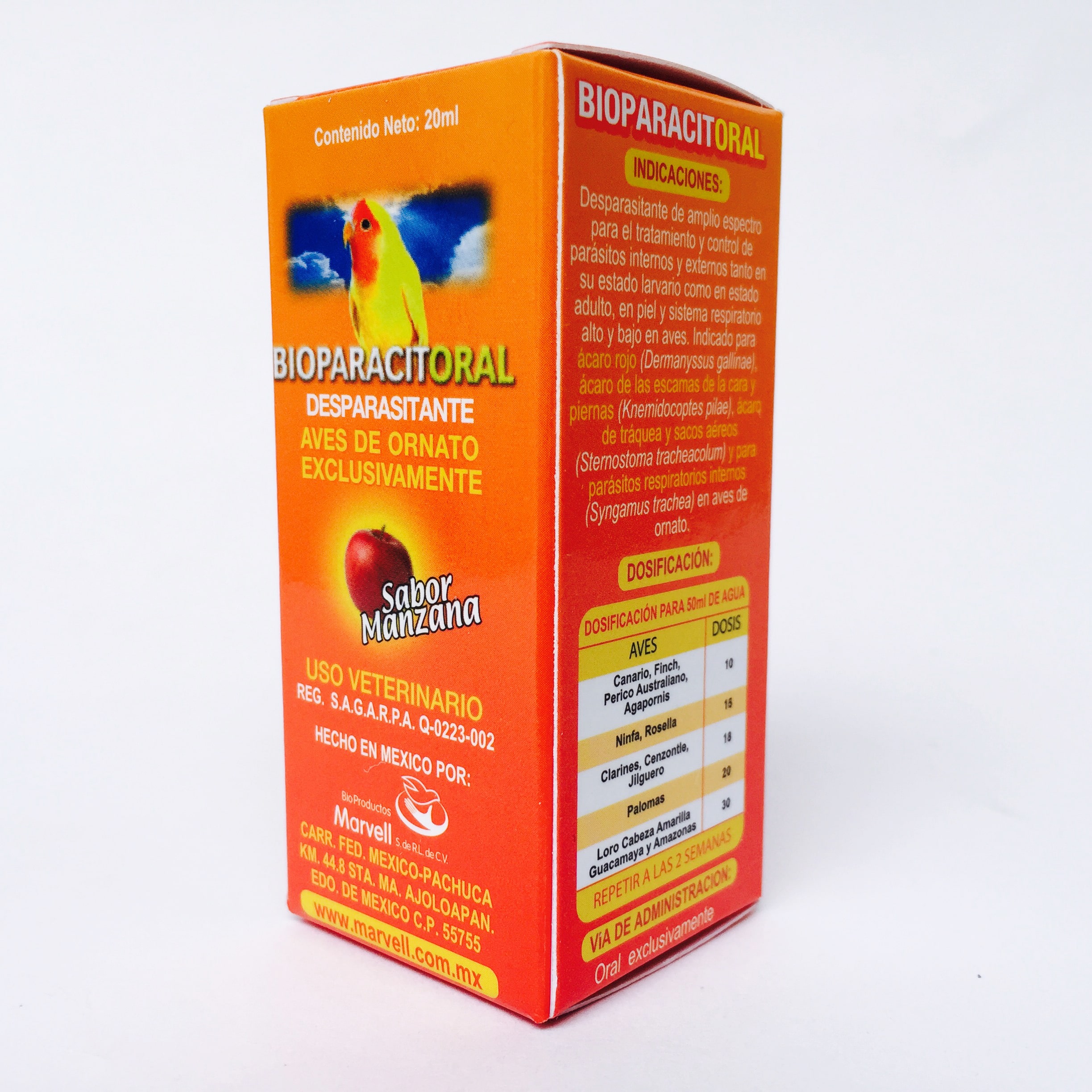 Marvell Bioparacit Oral (Desparasitante) 20 ml