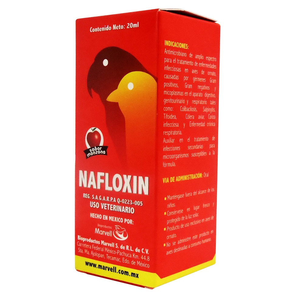 Nafloxin ( Amplio Espectro) 20 Ml Marvell