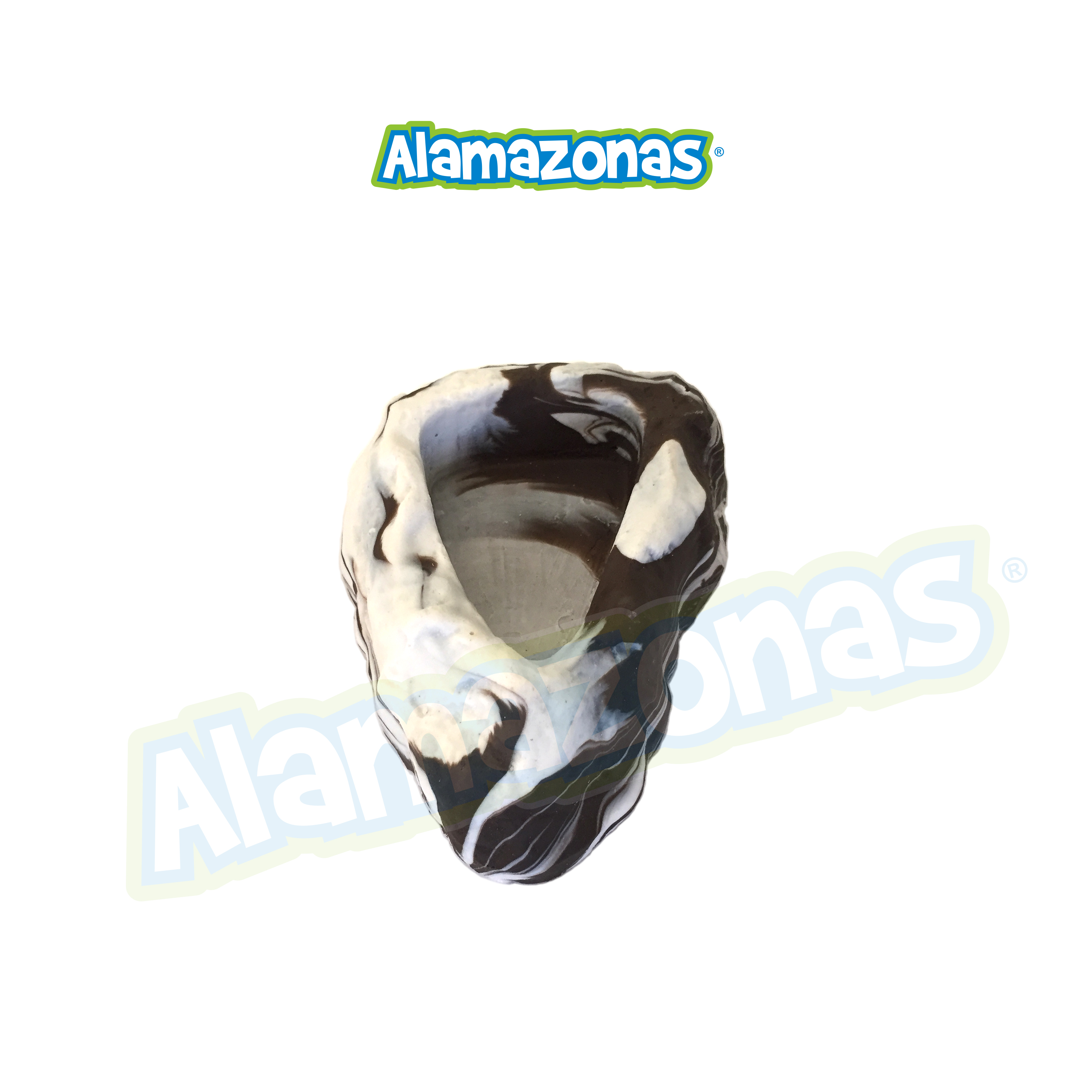 BEBEDERO TIPO BASALTO MEDIANO TRIANGULO Reptiles Alamazonas Ideal para ofrecer fácilmente agua y comida a: Anfibios, reptiles e invertebrados en los terrarios. Con texturas y colores que emulan el ambiente natural de tu mascota. Medidas: 13 cm de largo, 10 cm de ancho y 4cm de alto