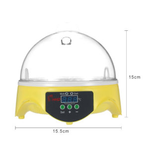 Lightweight,Yellow Mushugu 7-Egg Mini Practical Poultry Electric Incubator,Mini Size 