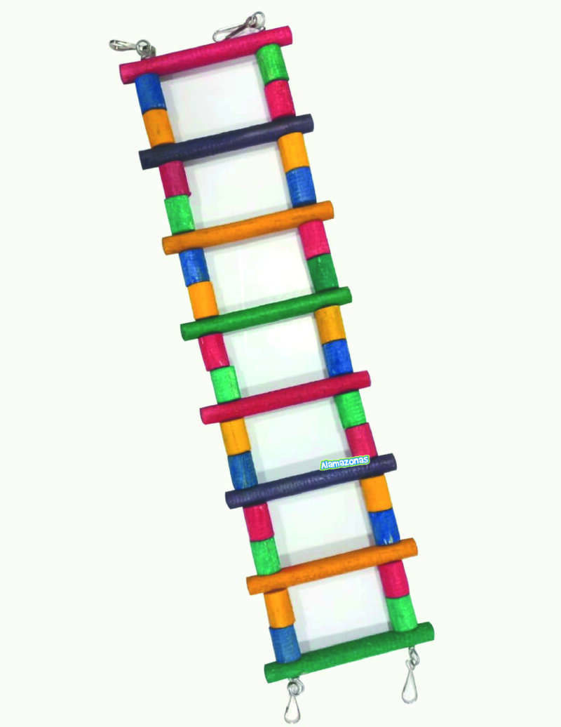 Juguete Escalera Flexible Para Aves (Chico) 39x11