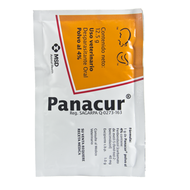 Panacur® polvo al 4% (sobre 12.5 g) Desparacitante Oral Alamazonas