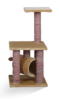 Mueble P/Gato C/Tunel 85 Cm