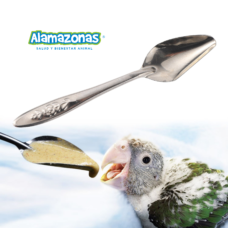 Cuchara para empapillar loros y periquitos (alimentación manual) 1 pz Alamazonas®